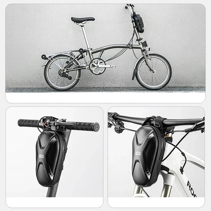 Rockbros bag 3011006301 for the handlebar of a bicycle or scooter 1.3 l - black_4