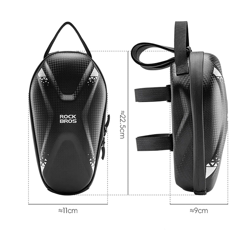 Rockbros bag 3011006301 for the handlebar of a bicycle or scooter 1.3 l - black_7