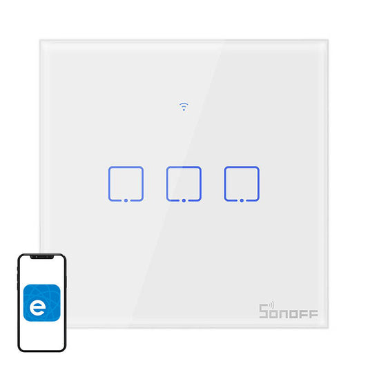 Smart Switch WiFi  Sonoff T0 EU TX (3-channels)_0