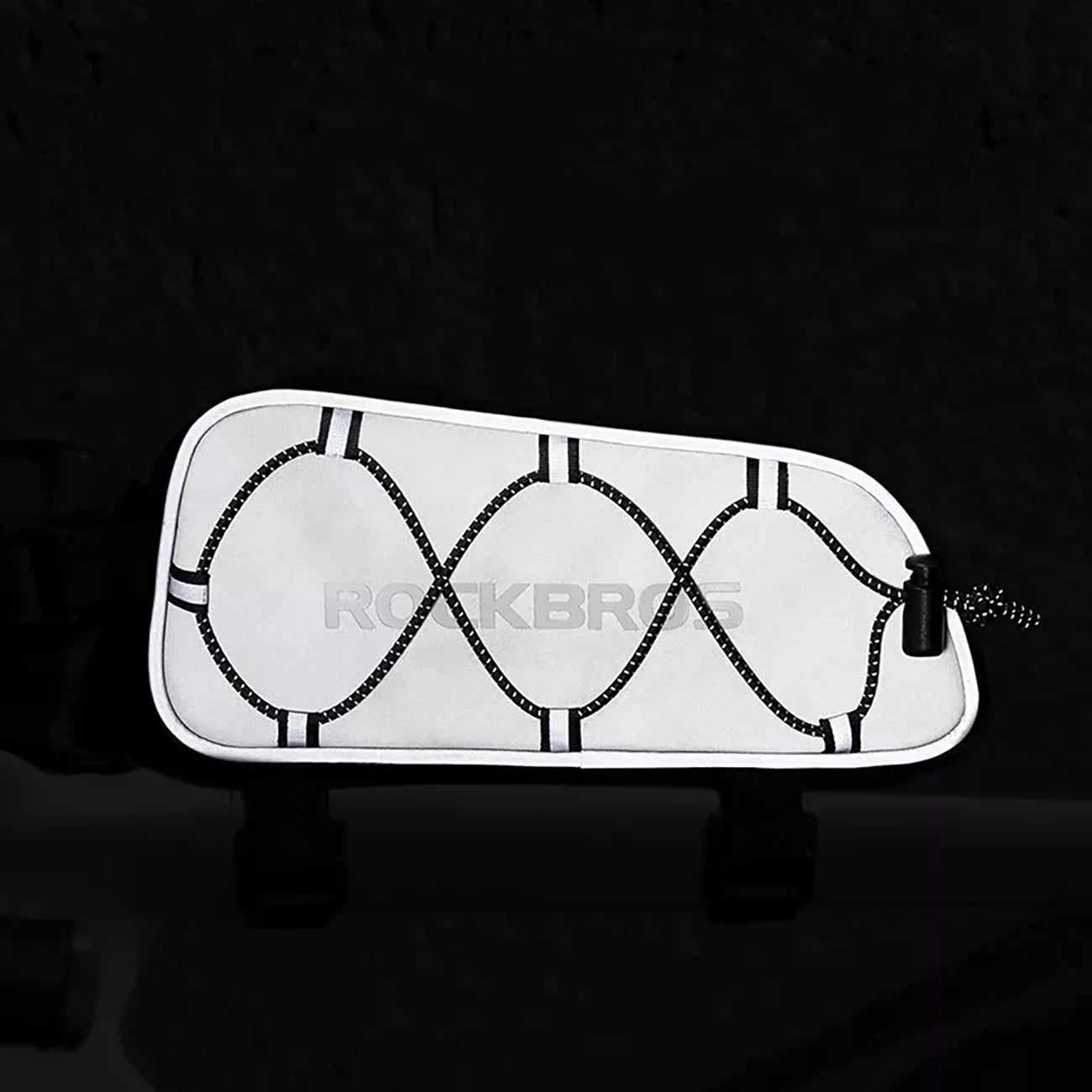 Rockbros 3012010901 bicycle bag for frame 0.9 l - silver_9