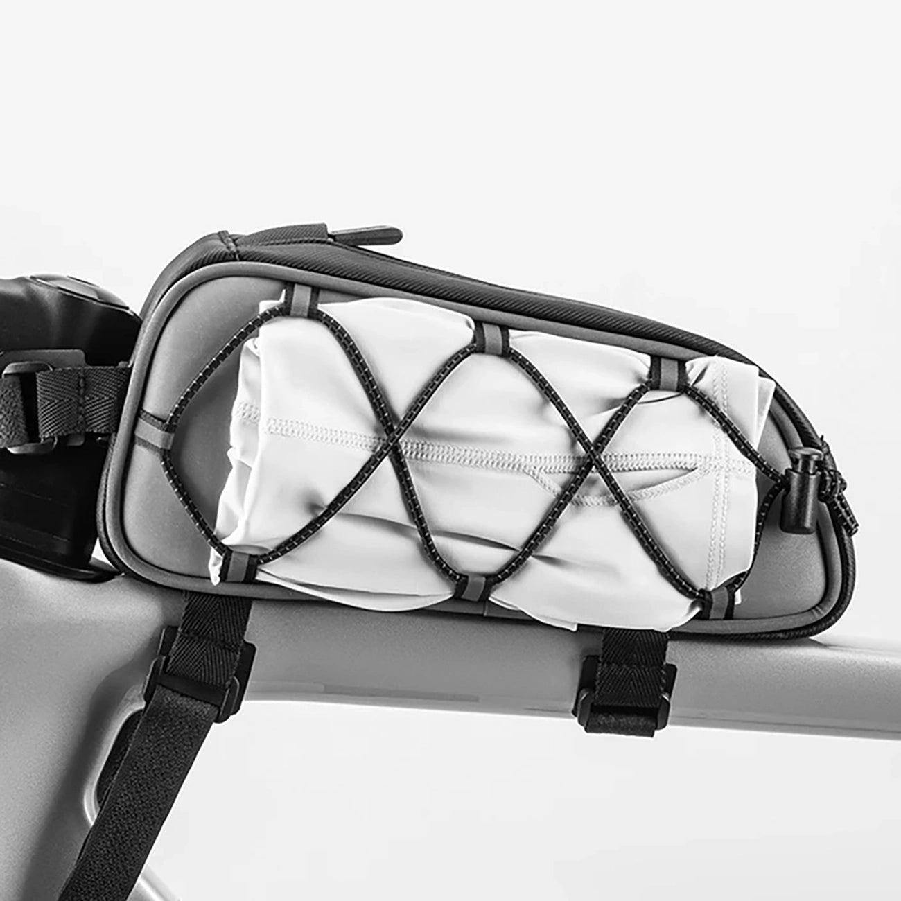 Rockbros 3012010901 bicycle bag for frame 0.9 l - silver_2