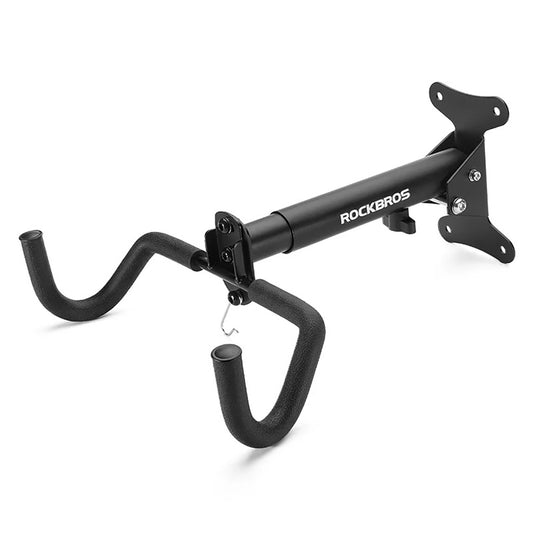 Rockbros 27210016001 Wall Mount Bike Hanger - Black_0