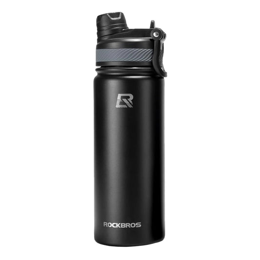 Rockbros 35210029001 thermal bottle for bicycle drinks 550 ml - black_0