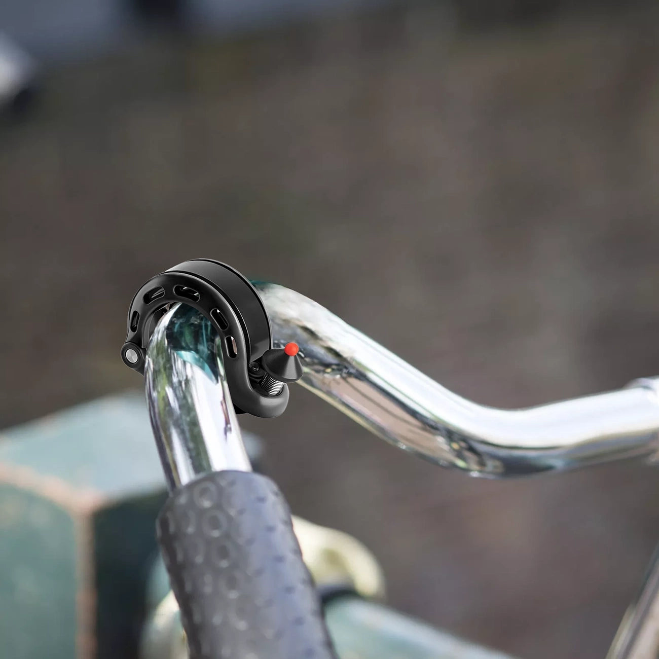 Rockbros 34210028001 Q-shaped bicycle bell - black_8