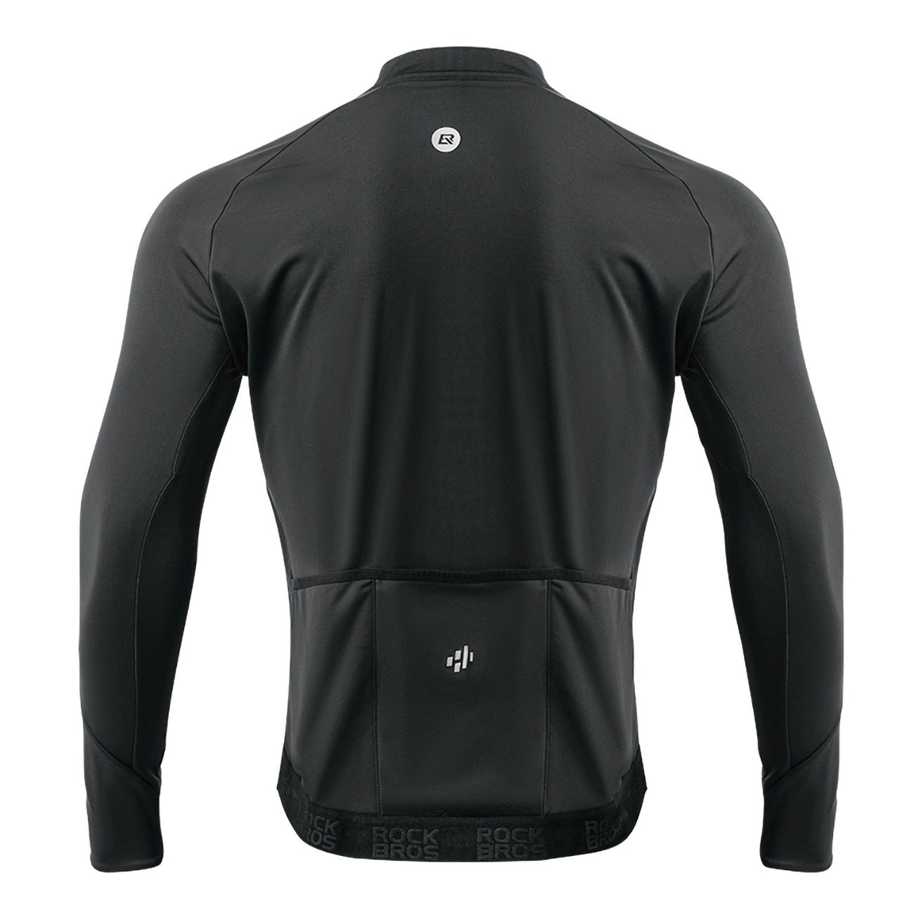 Rockbros 15400002004 long sleeve cycling jersey autumn/winter XL - black_2