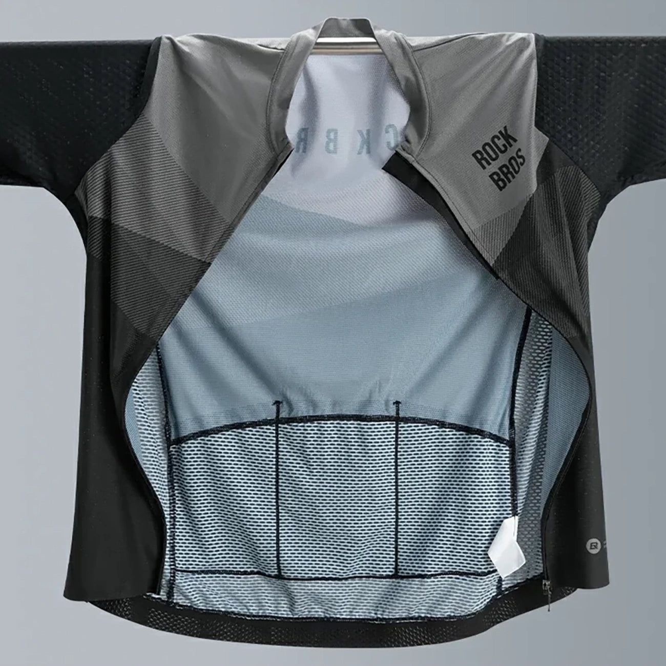 Rockbros cycling jersey 15120009004 long sleeve spring/summer XL - black_11
