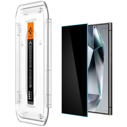 Spigen Glas.tR EZ Fit Privacy Tempered Glass for Samsung Galaxy S24 Ultra - 2 pcs._2