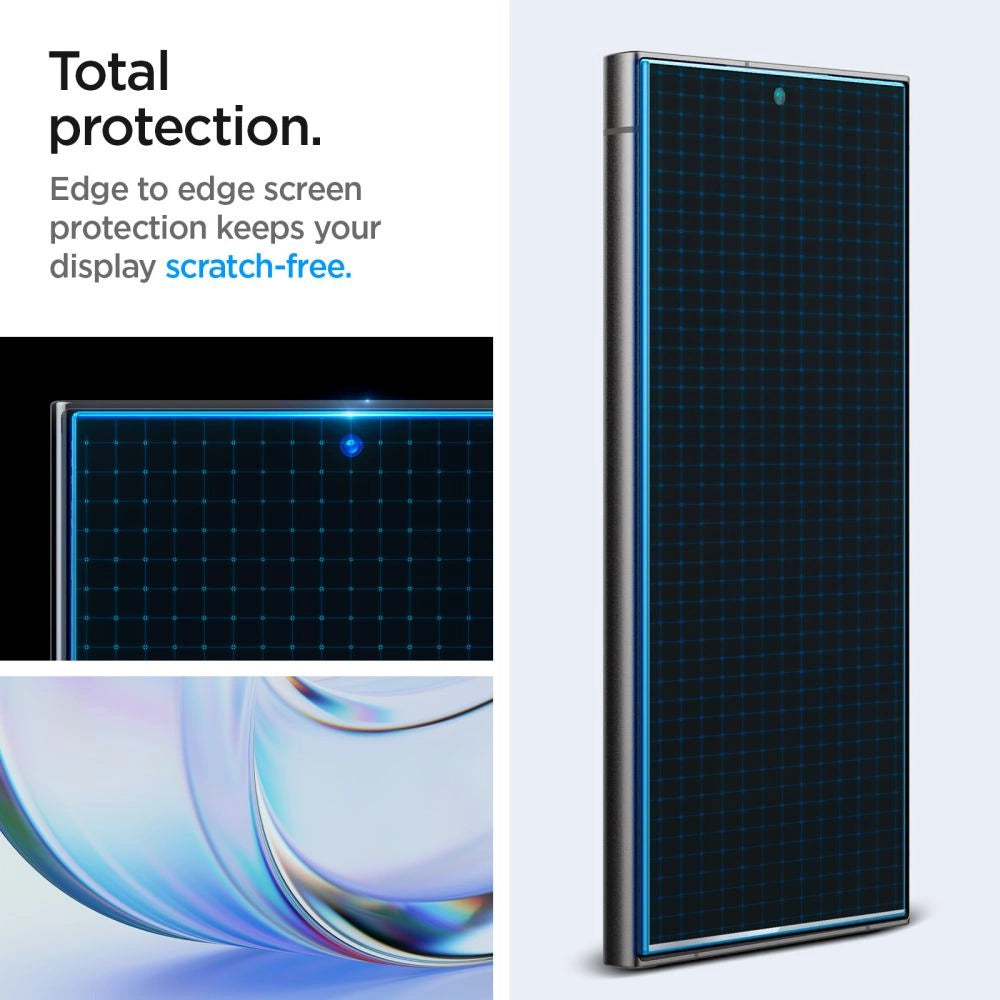 Spigen Glas.tR EZ Fit Privacy Tempered Glass for Samsung Galaxy S24 Ultra - 2 pcs._5