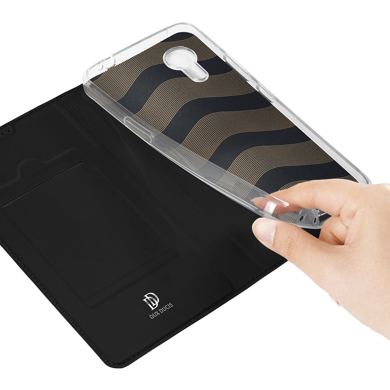 Dux Ducis Skin Pro case with flap and card slot for Samsung Galaxy Xcover 7 - black_7