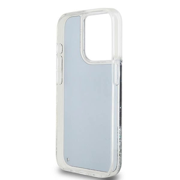 DKNY Liquid Glitter Big Logo iPhone 14 Pro Case - Black_6