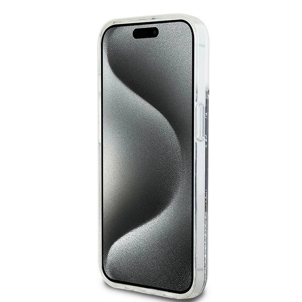 Etui DKNY Liquid Glitter Big Logo na iPhone 14 / 15 / 13 - czarne_4