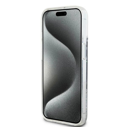 Etui DKNY Liquid Glitter Big Logo na iPhone 14 / 15 / 13 - czarne_4