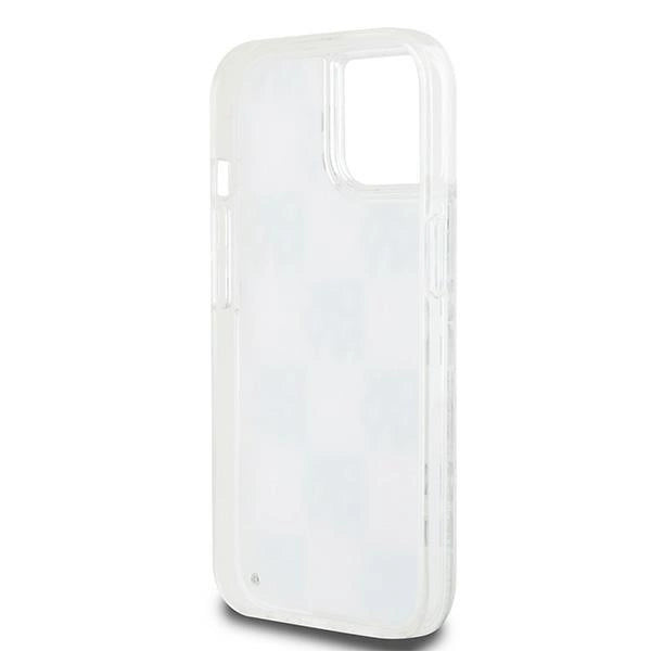 DKNY Liquid Glitter Multilogo case for iPhone 15 / 14 / 13 - white_6