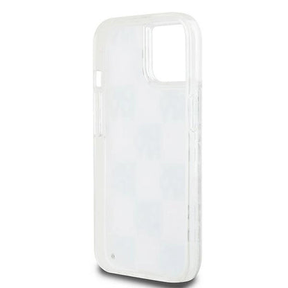 DKNY Liquid Glitter Multilogo case for iPhone 15 / 14 / 13 - white_6