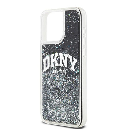 Etui DKNY Liquid Glitter Big Logo na iPhone 15 Pro Max - czarne_5