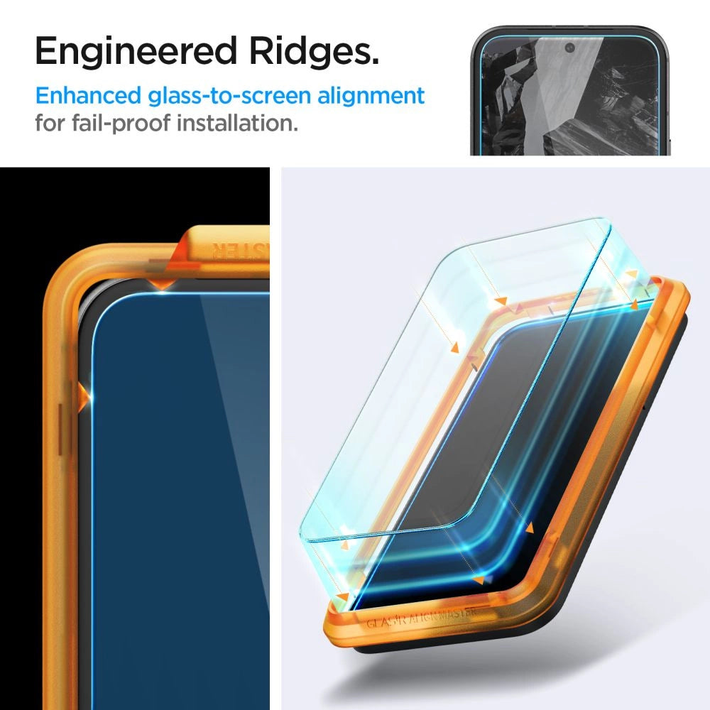 Spigen ALM Glas.tR tempered glass for Google Pixel 8A - 2 pcs._9