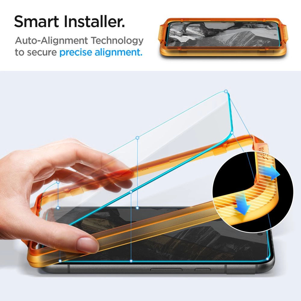 Spigen ALM Glas.tR tempered glass for Google Pixel 8A - 2 pcs._7