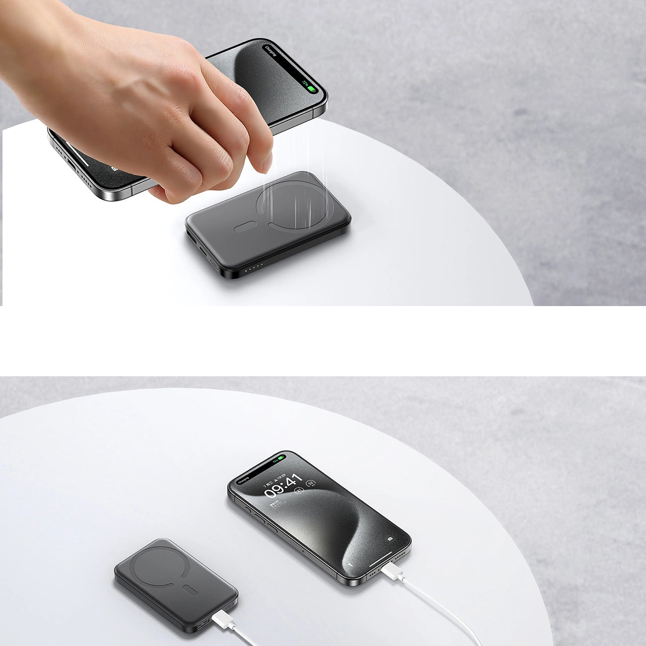 Joyroom JR-W020 Mini 20W Inductive Powerbank (black)_16
