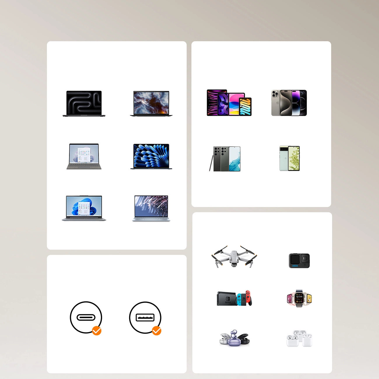 Power charger with retractable cable 65W Joyroom TCL02 GaN_12