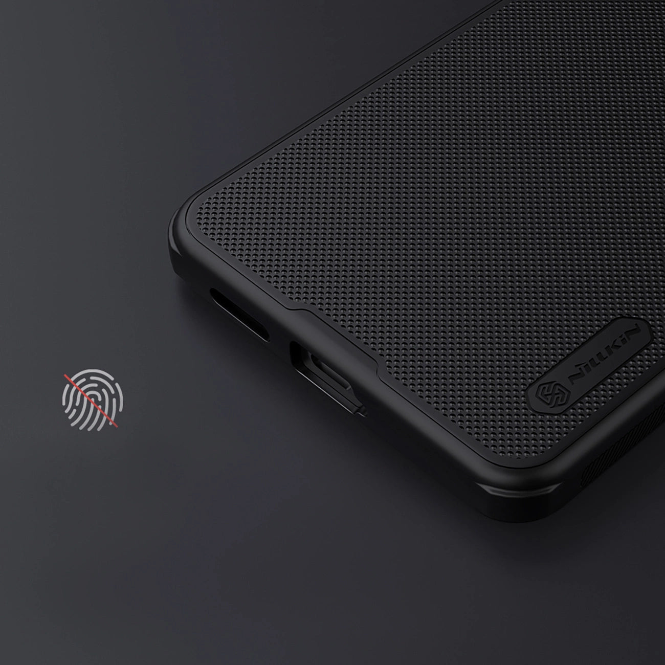 Nillkin Super Frosted Shield Pro Case for Xiaomi Redmi Note 13 Pro 4G / Poco X6 5G - Black_7