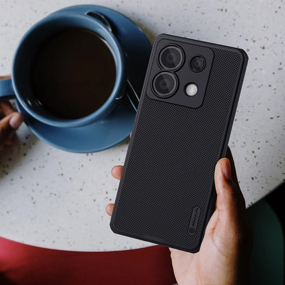Nillkin Super Frosted Shield Pro Case for Xiaomi Redmi Note 13 Pro 4G / Poco X6 5G - Black_8