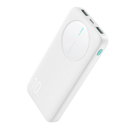 Powerbank Joyroom JR-PBF12 10000mAh 2.4A 2x USB-A 1x USB-C - white_0