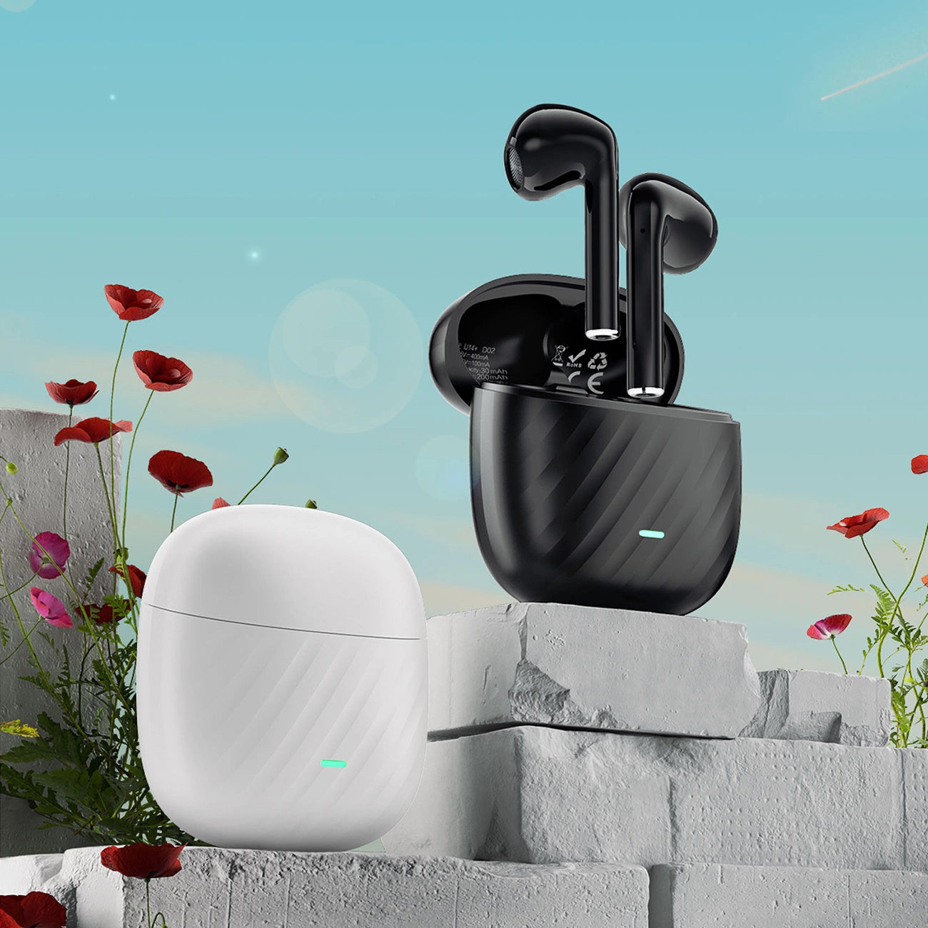 Dudao U14+ wireless in-ear TWS Bluetooth 5.3 headphones - black_2