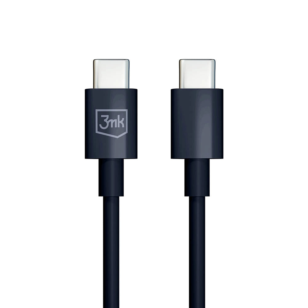 3mk Hyper Cable USB-C / USB-C 100W 1.2m - Black_7