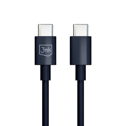 3mk Hyper Cable USB-C / USB-C 100W 1.2m - Black_7