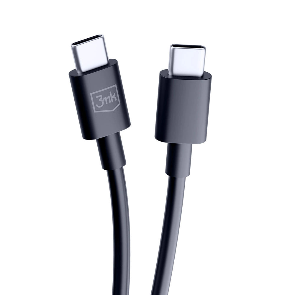 3mk Hyper Cable USB-C / USB-C 100W 1.2m - Black_8