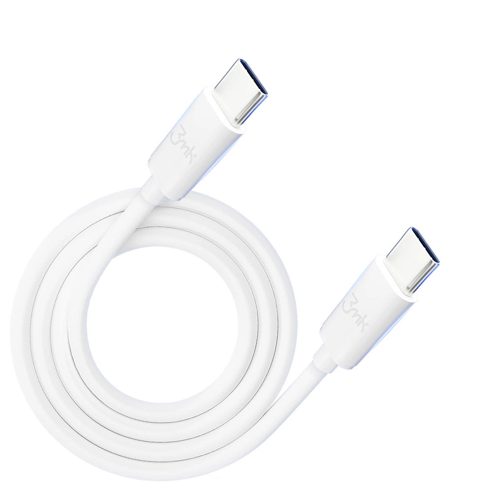3mk Hyper Cable USB-C / USB-C 100W 2m - white_3