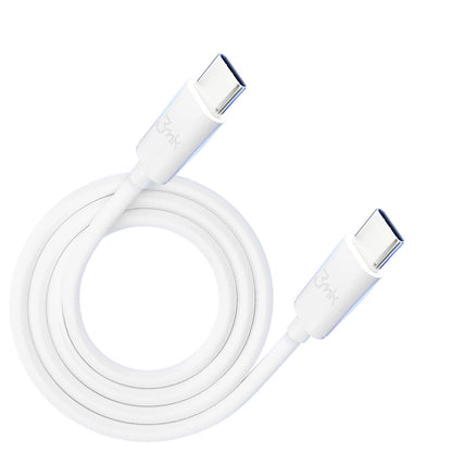 3mk Hyper Cable USB-C / USB-C 100W 2m - white_3