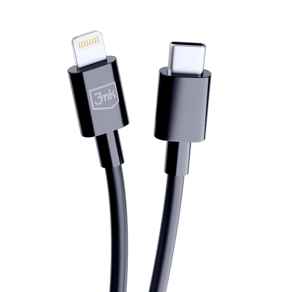 3mk Hyper Cable USB-C / Lightning 20W 1.2m - black_8