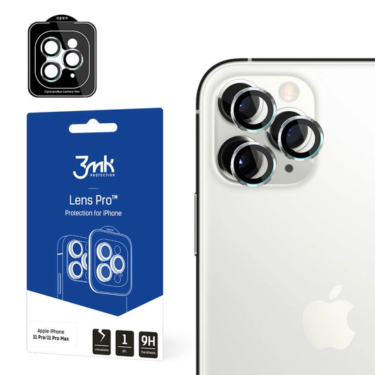 3mk Lens Protection Pro Camera Cover for iPhone 11 Pro / 11 Pro Max - Silver_0