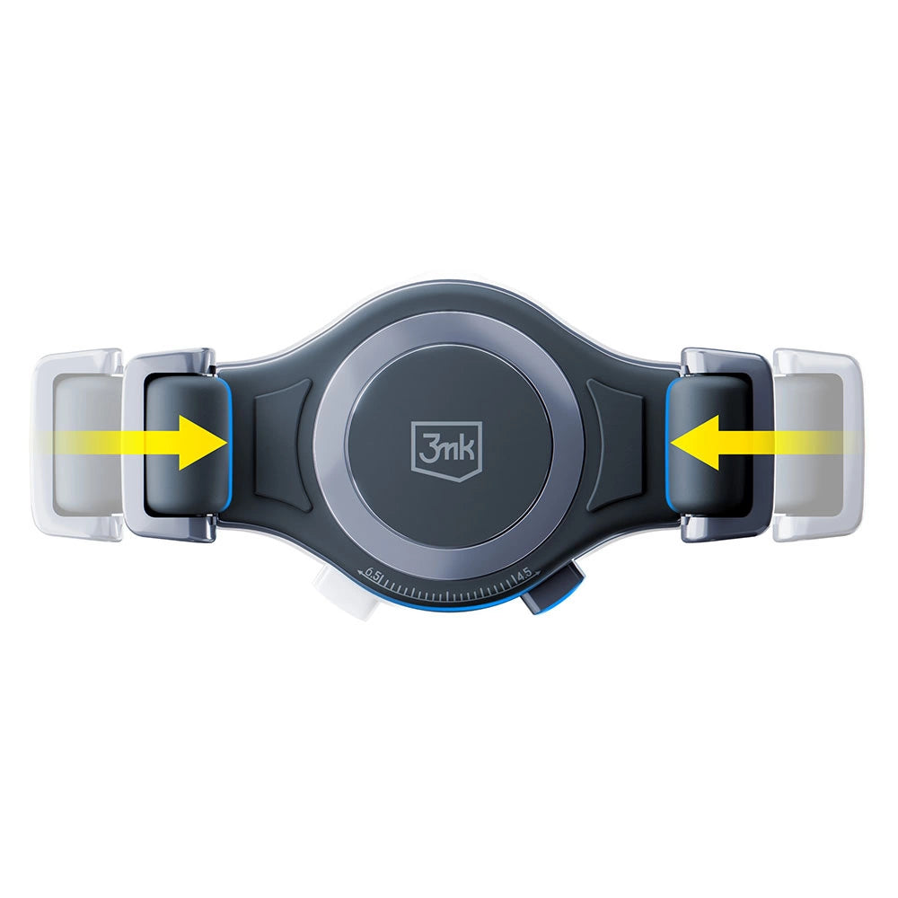 3mk Memo Hug car phone holder for air vent - black_4