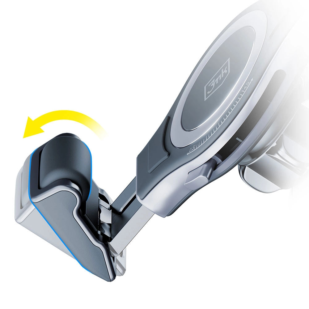 3mk Memo Hug car phone holder for air vent - black_6