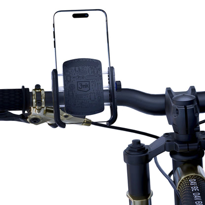 3mk Steel Bike Holder Bicycle Phone Holder - Black_10