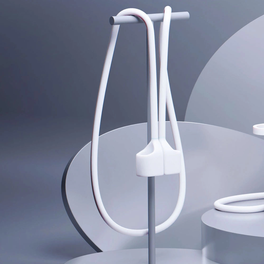 3mk Silicon AirPods Case for AirPods 3 - white_3