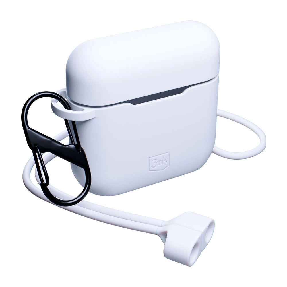 3mk Silicon AirPods Case for AirPods 3 - white_5