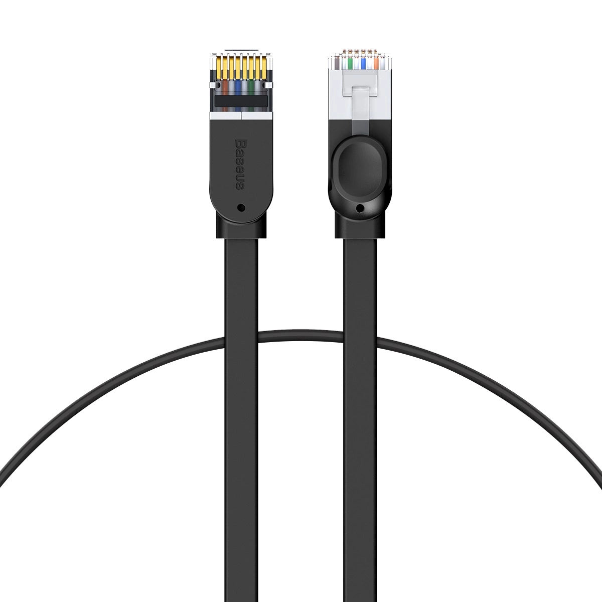Baseus High Speed ​​flat Ethernet CAT6 RJ45 network cable 0.5m - black_0
