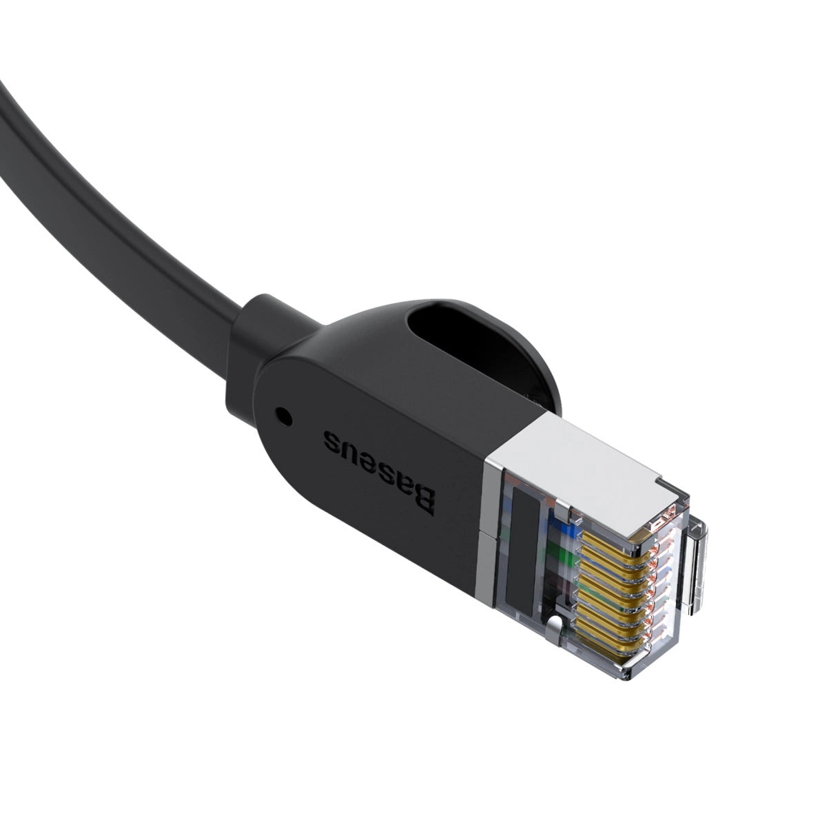 Baseus High Speed ​​flat Ethernet CAT6 RJ45 network cable 0.5m - black_2