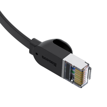 Baseus High Speed ​​flat Ethernet CAT6 RJ45 network cable 0.5m - black_2