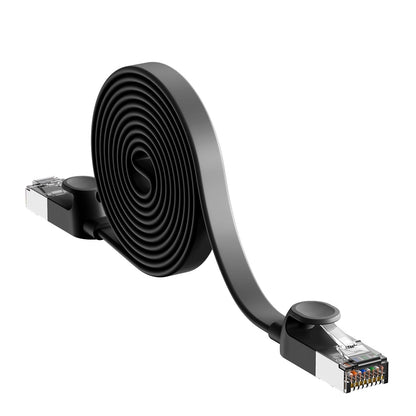 Baseus High Speed ​​flat Ethernet CAT6 RJ45 network cable 0.5m - black_6