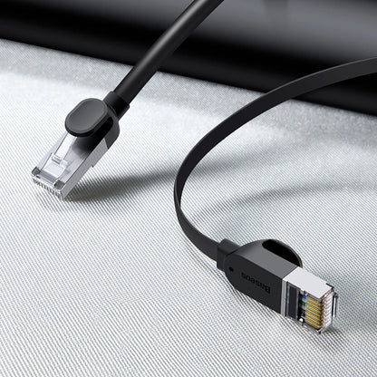 Baseus High Speed ​​flat Ethernet CAT6 RJ45 network cable 0.5m - black_14
