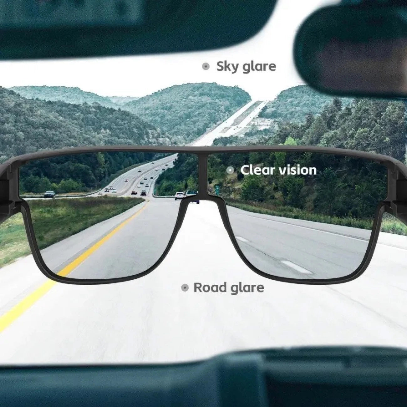 Rockbros SP304 polarizing cycling glasses - gray_7