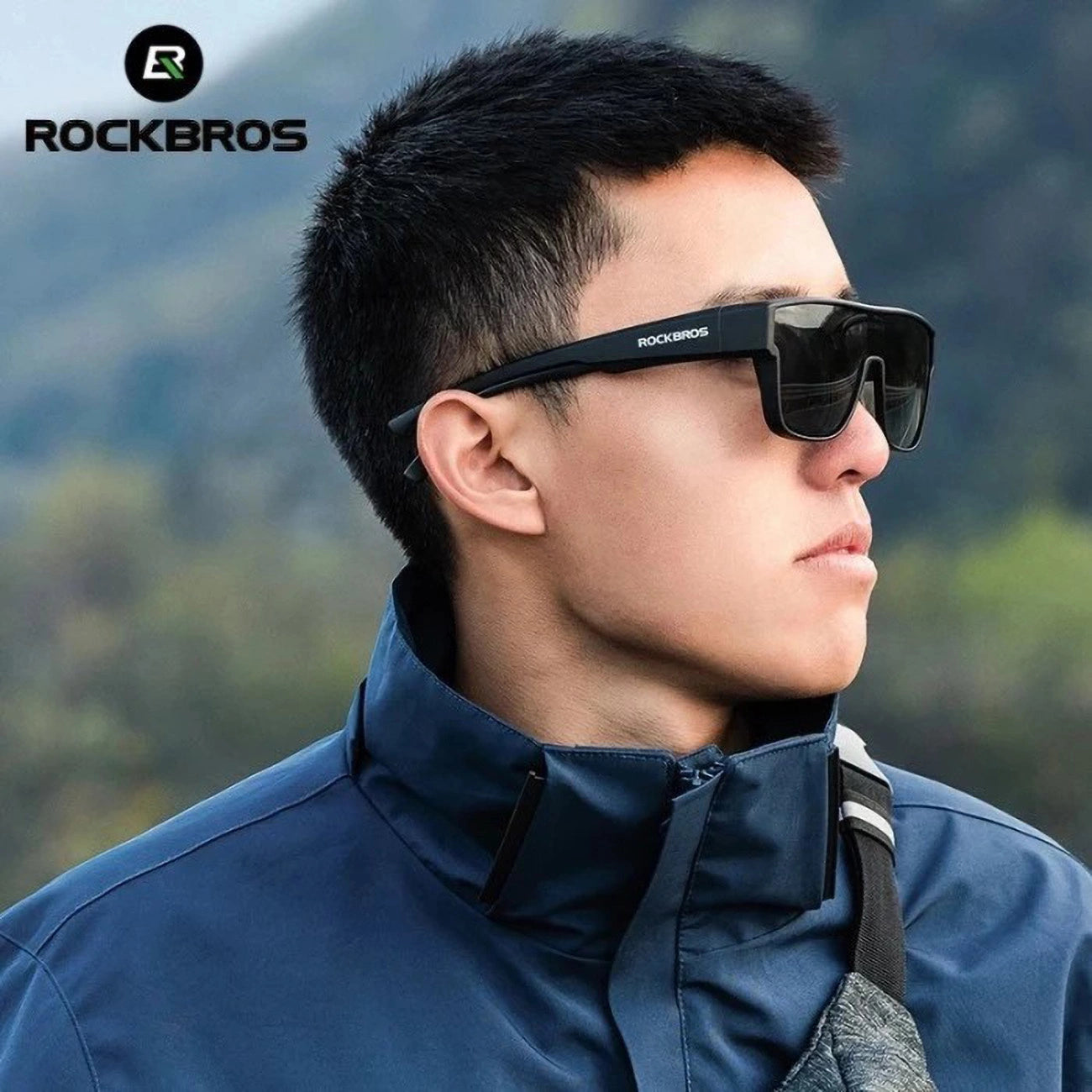 Rockbros SP304 polarizing cycling glasses - gray_2