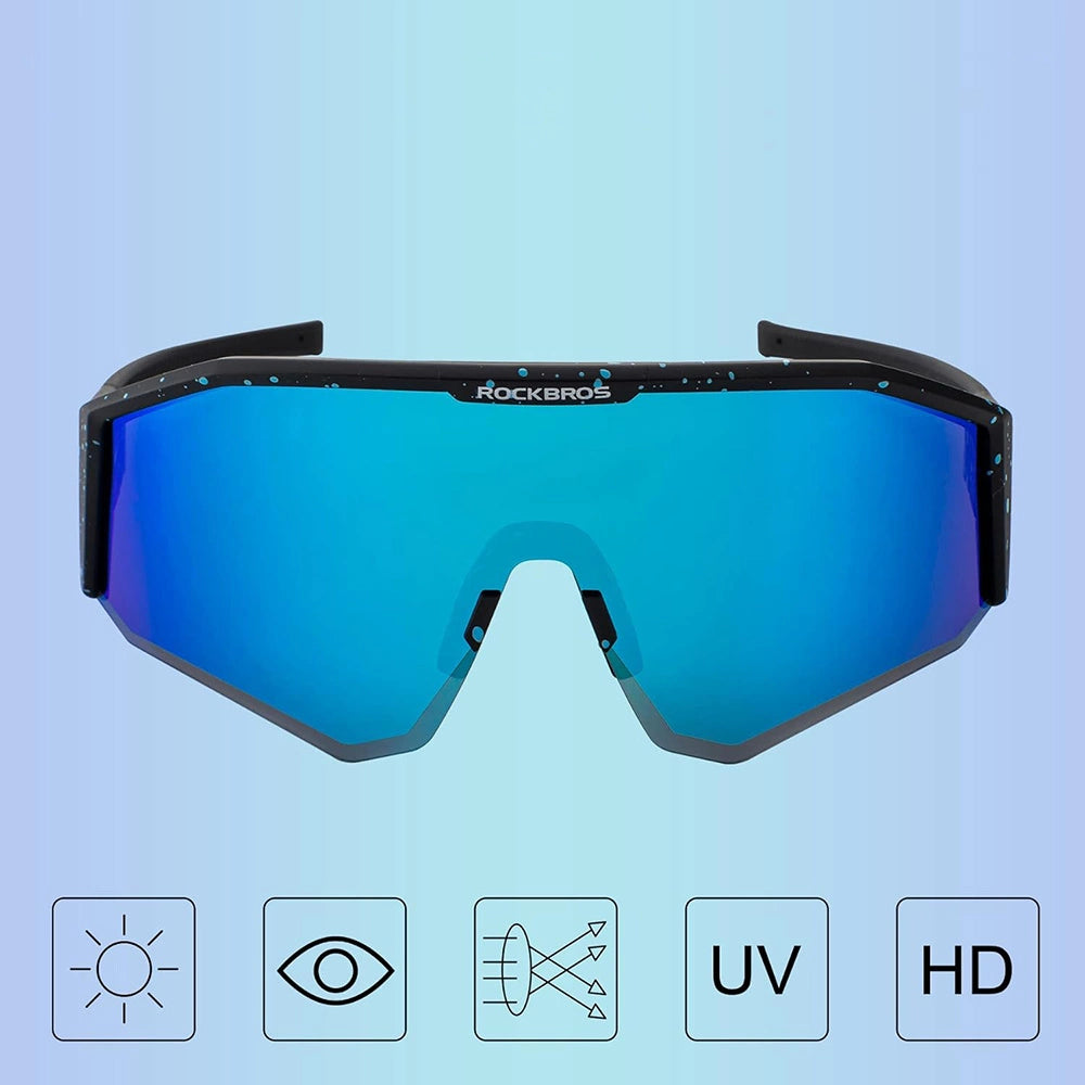 Rockbros SP297 polarizing cycling glasses - black_3