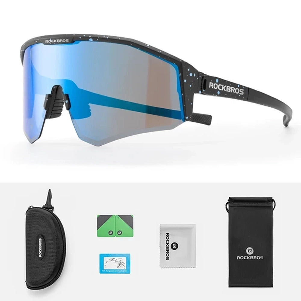 Rockbros SP297 polarizing cycling glasses - black_6