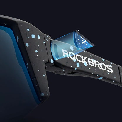 Rockbros SP297 polarizing cycling glasses - purple_9