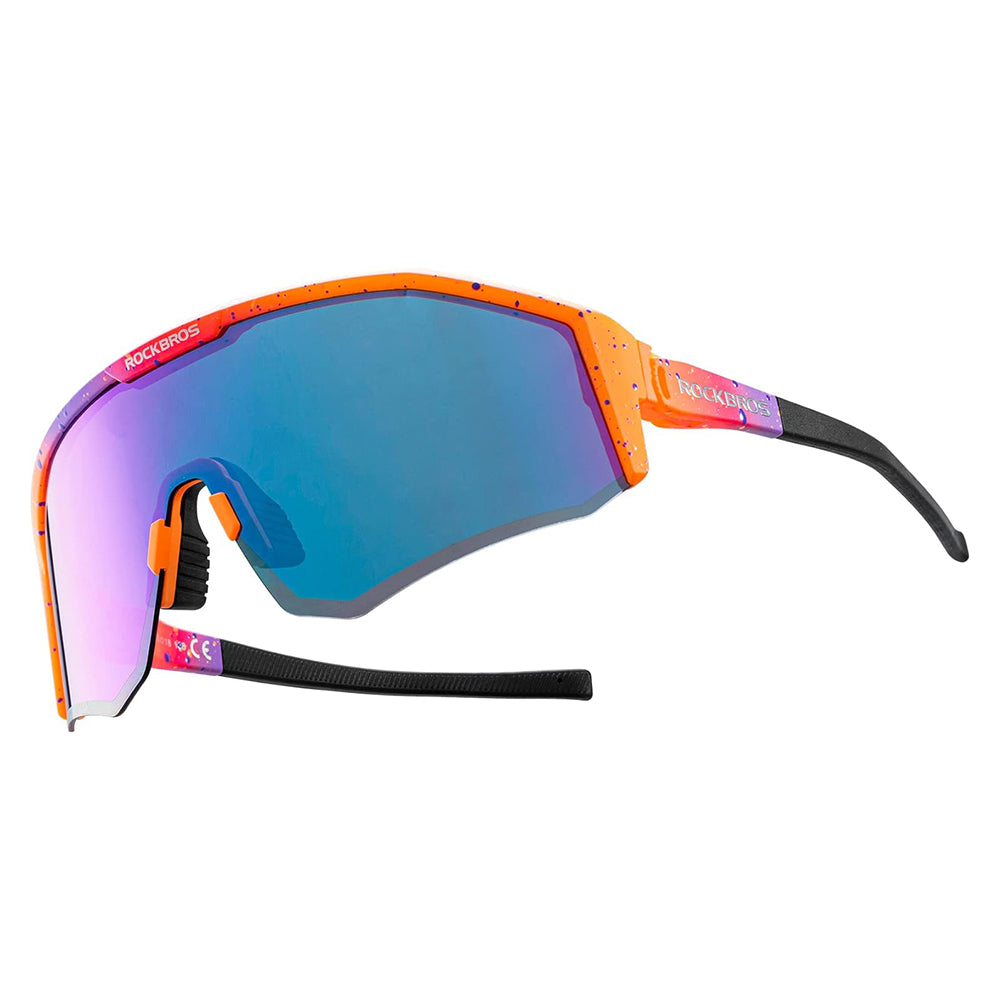Rockbros SP297 polarizing cycling glasses - purple_0